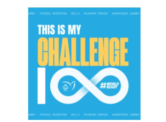 Challenge100 badge 3